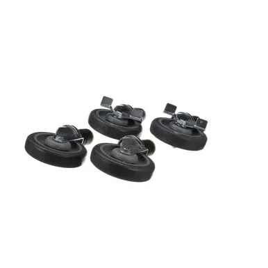 1 5/8 in Expanding Stem Caster Set with 5 in Wheels