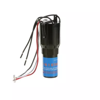 115V 1/12-1/5 HP 3 in 1 Combination Capacitor