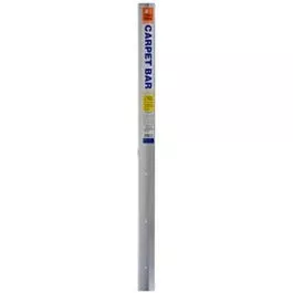 2 x 72-Inch Silver Carpet Bar