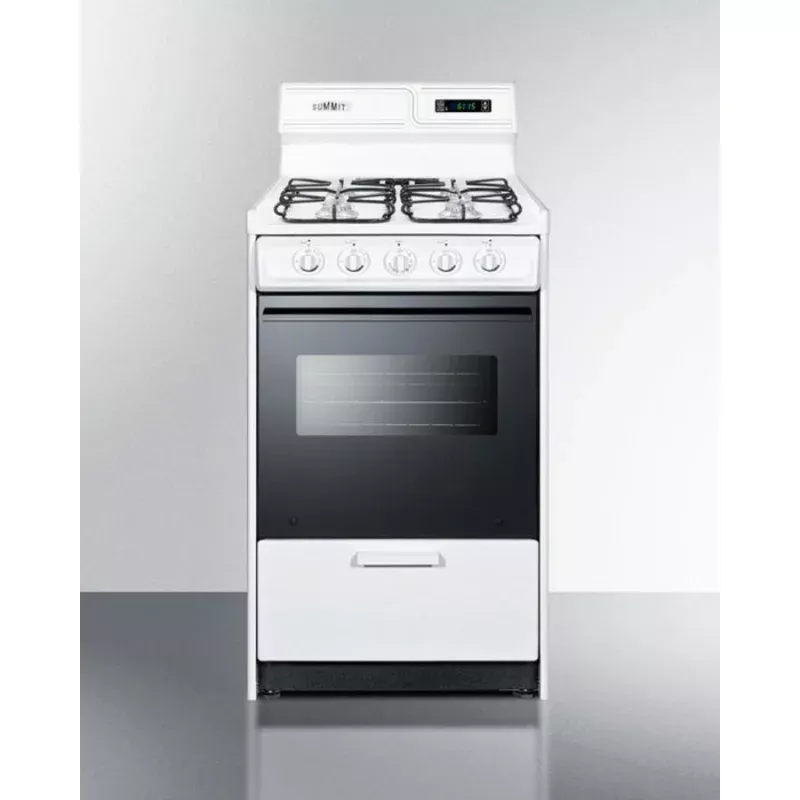 20" Wide Gas Range