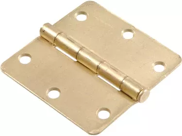 3-1/2SATIN BRASS HINGE