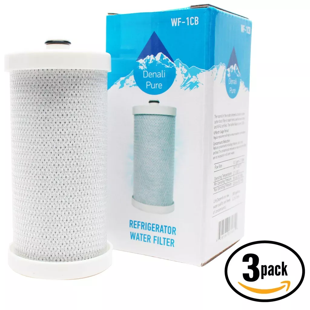 3-Pack Frigidaire FRS6HR5HB6 Refrigerator Water Filter Replacement