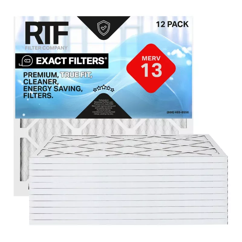 39x26x1 Exact Filters Pleated MERV 13 (12 pack)