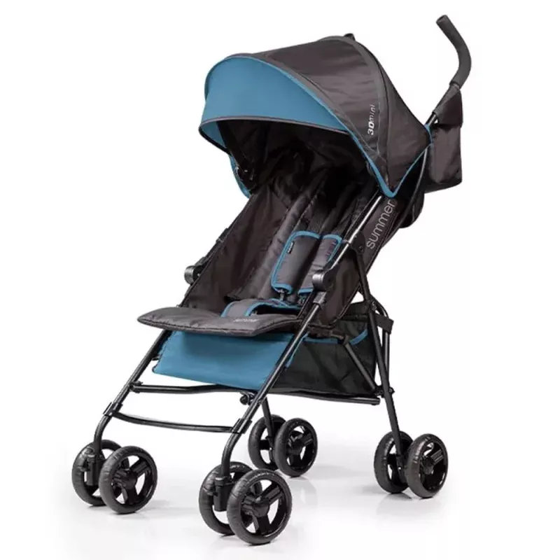 3D Mini Convenience Stroller - Blue/Black