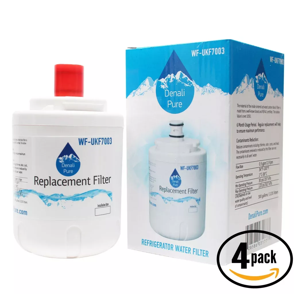 4-Pack Jade RJRS4870B Refrigerator Water Filter Replacement