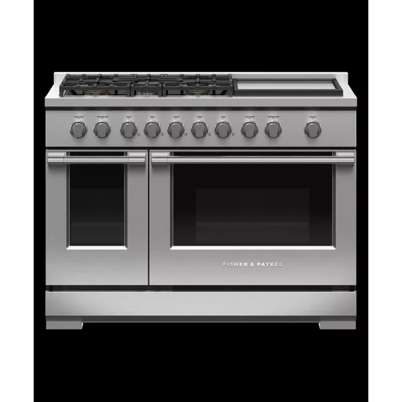 48" Series 7 Professional 5 Burner with Griddle Gas Range