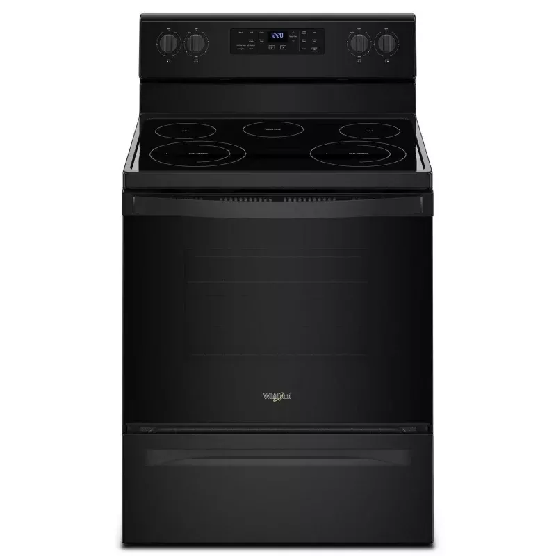 5.3 cu. ft. Freestanding Electric Range with Frozen Bake Technology - Black