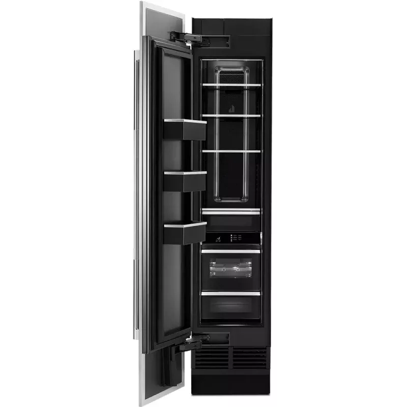 8 CuFt Panel Ready Built-In Column Freezer - Left Swing