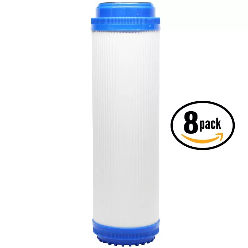 8-Pack H2O Distributors ADWU-TM Granular Activated Carbon Filter Replacement
