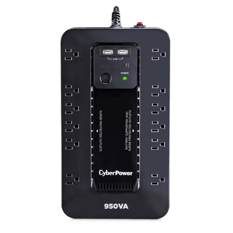 950VA / 510 Watts PC Battery Backup - Black