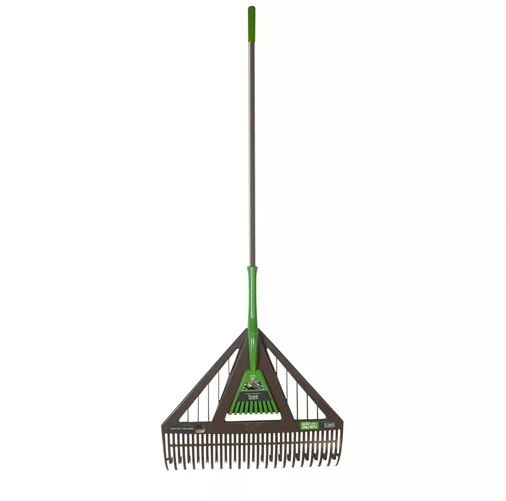 Ames Dual Tine Poly Leaf Rake with Hand Rake