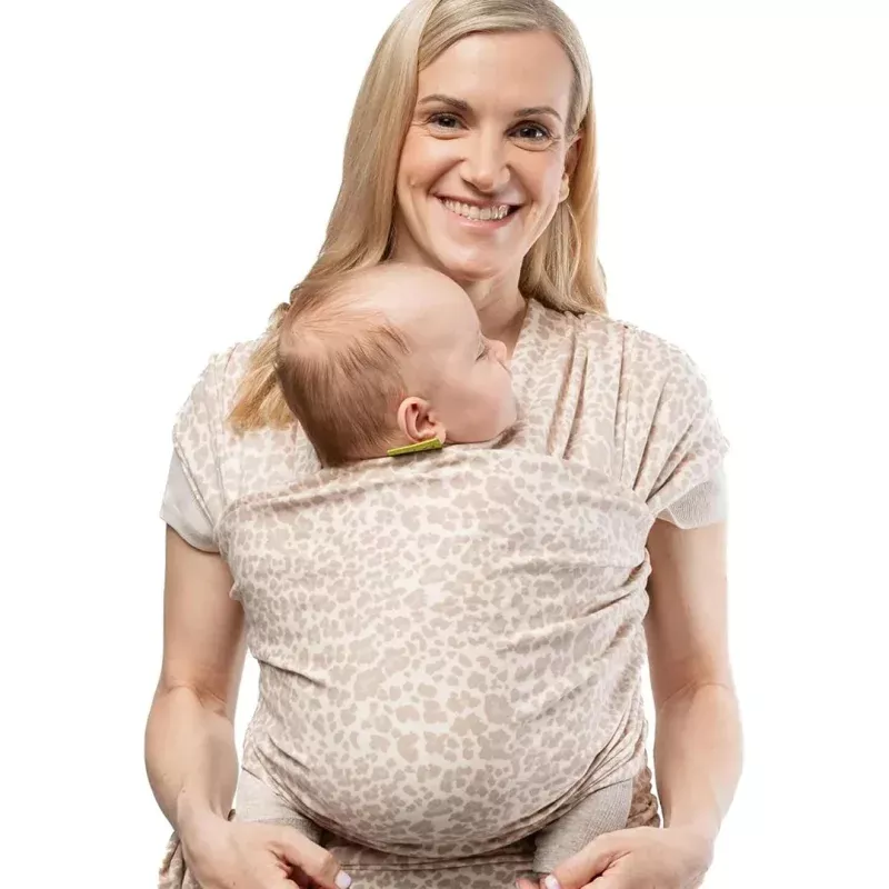 Baby Wrap Carrier - Sand Leopard