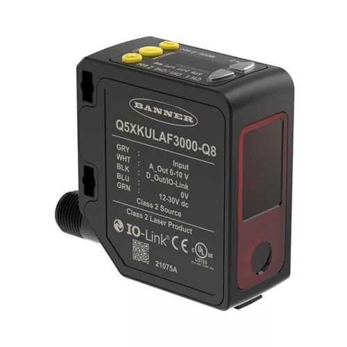 Banner Q5XKULAF3000-Q8 - Photoelectric Sensor