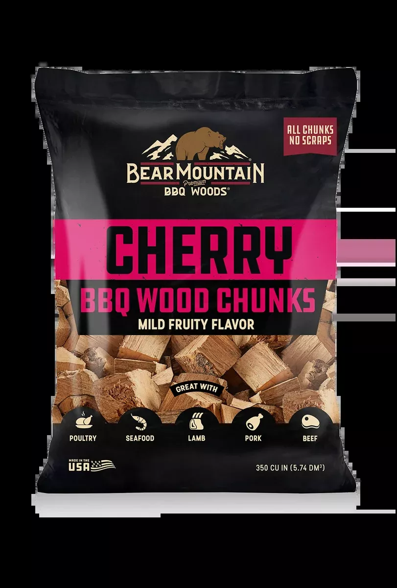 Bear Mountain Premium BBQ Woods Cherry BBQ Wood Chunks