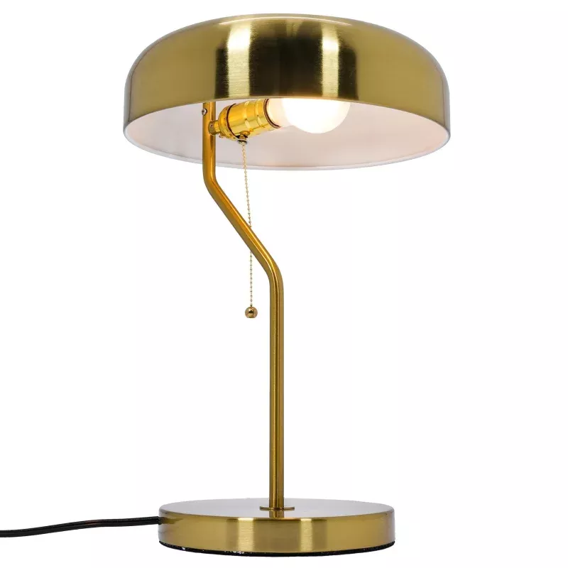 Bedside Nightstand Table Lamp - Gold