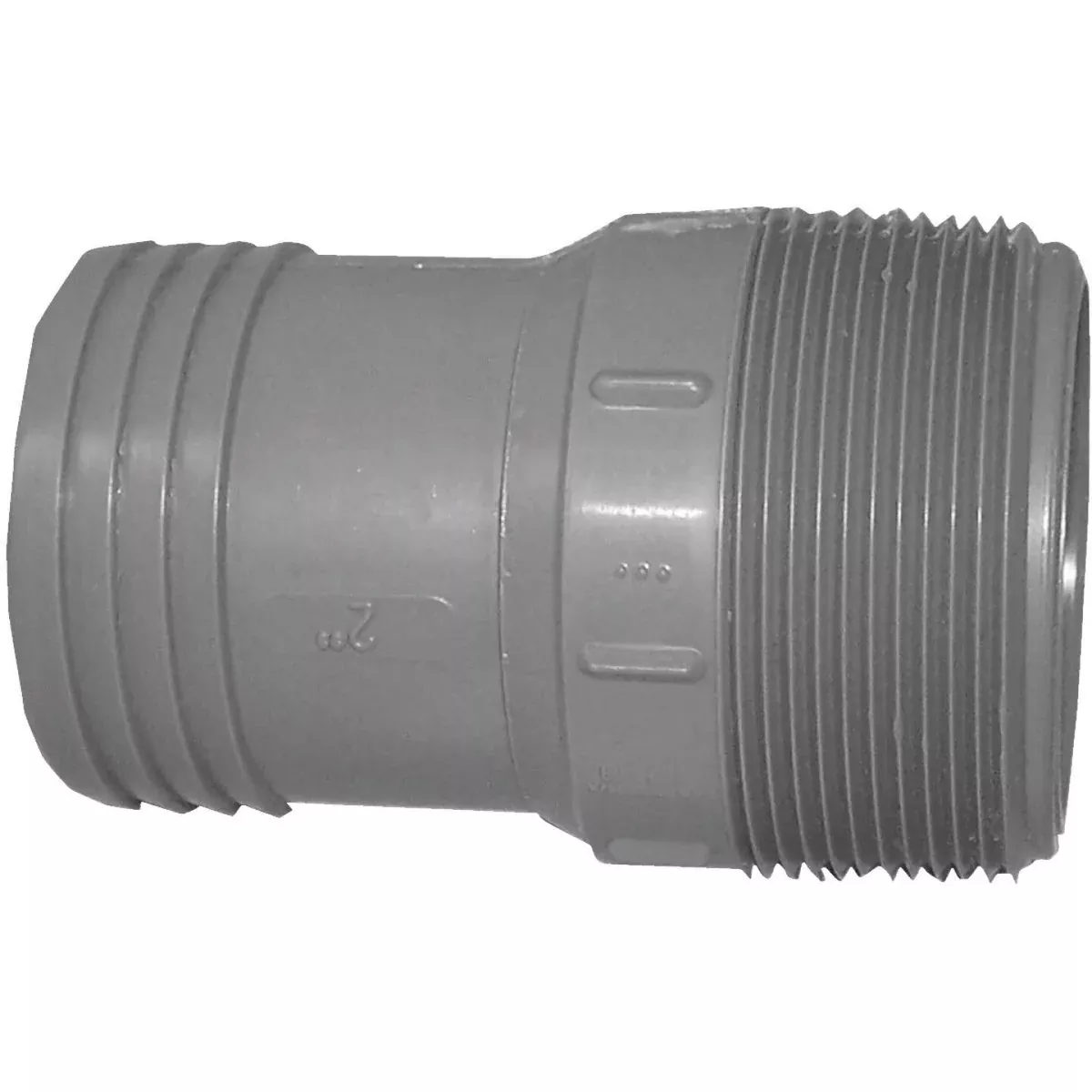 Boshart 2 In. Insert x 2 In. MIP Polypropylene Hose Adapter
