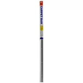 Carpet Bar, Silver, 1-3/8 x 72-In.