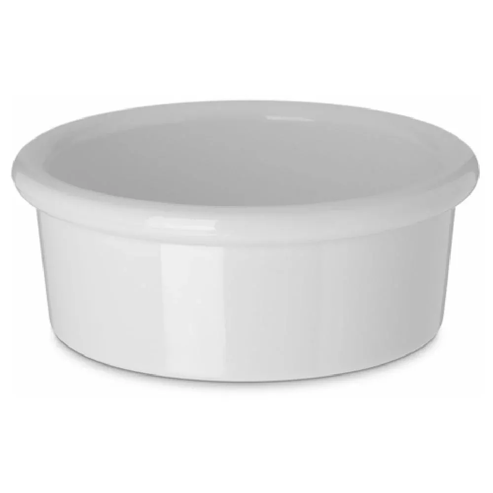 Case of 48 - Carlisle 036202 3 Inch Diameter Ramekin Plastic Stain Resistant White