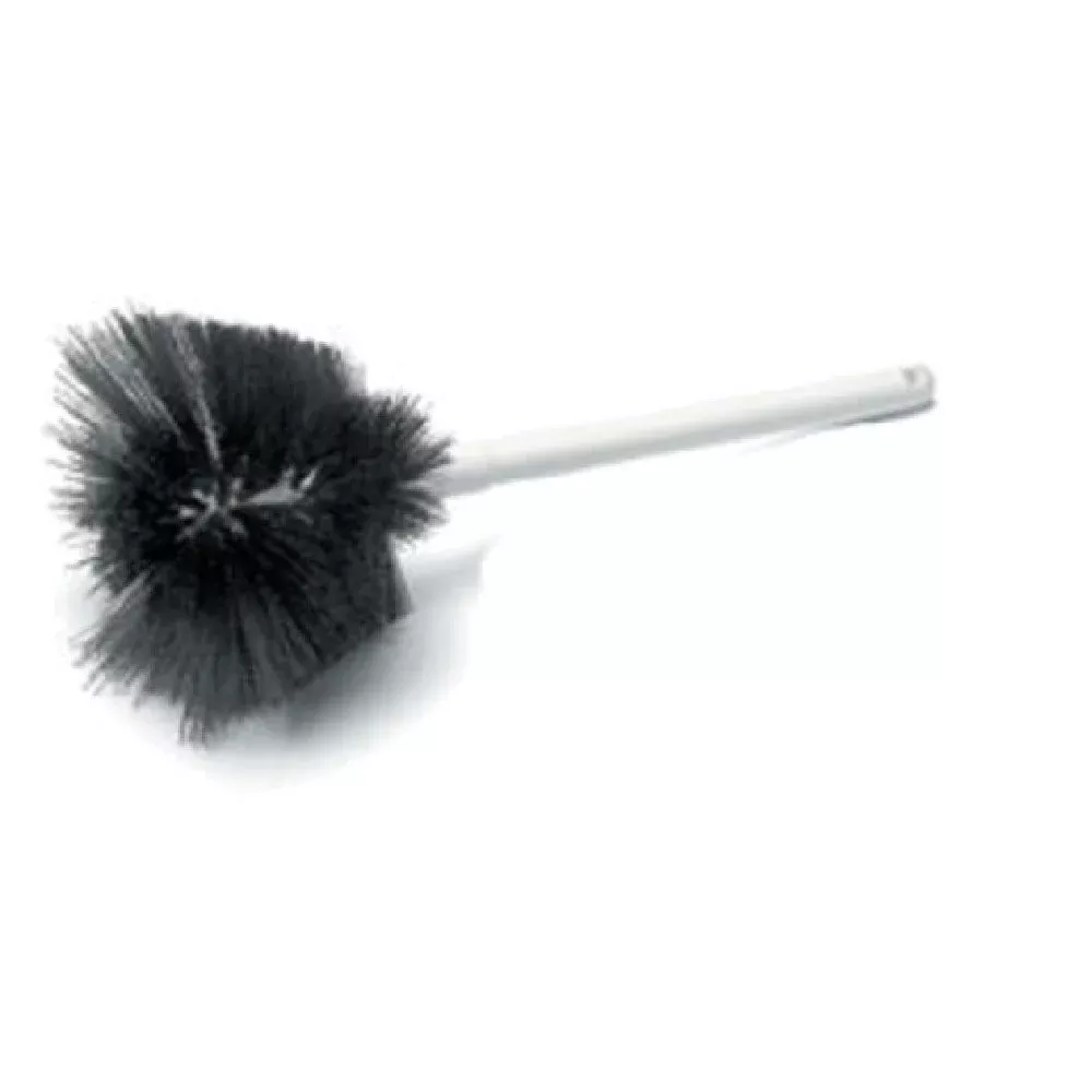 Case of 6 - Carlisle 4002500 16 Inch Length Decanter Brush Plastic Handle Polyester Bristles