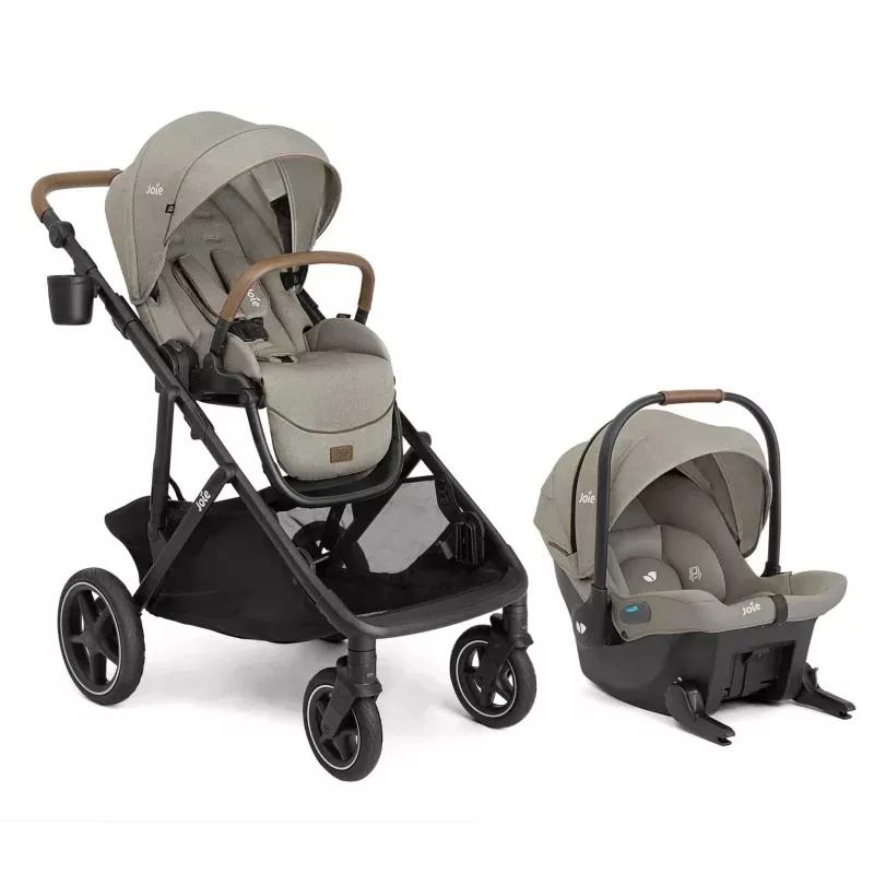 Chive and Mint Travel System - Dove