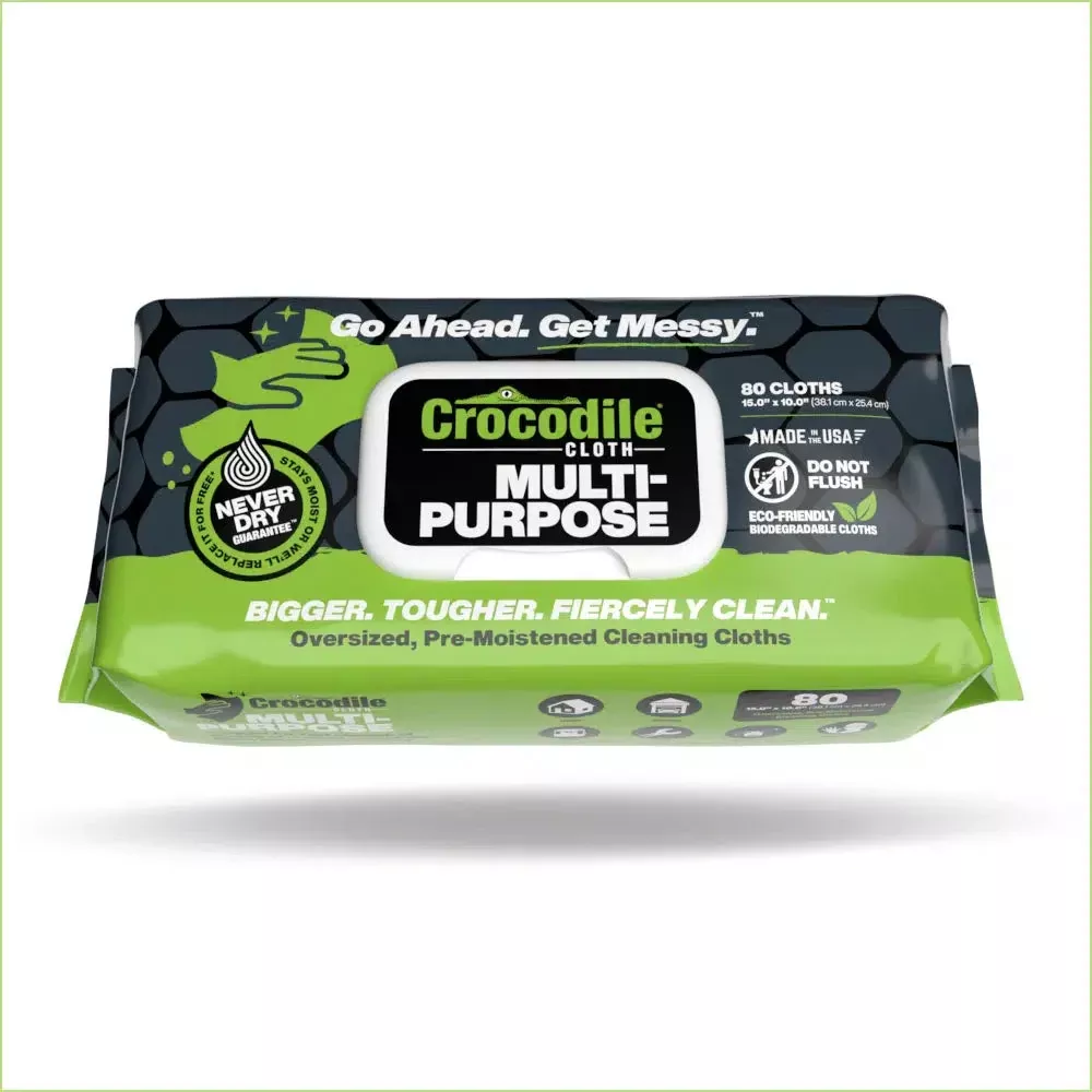 Crocodile ClothMultipurpose (80-Count)