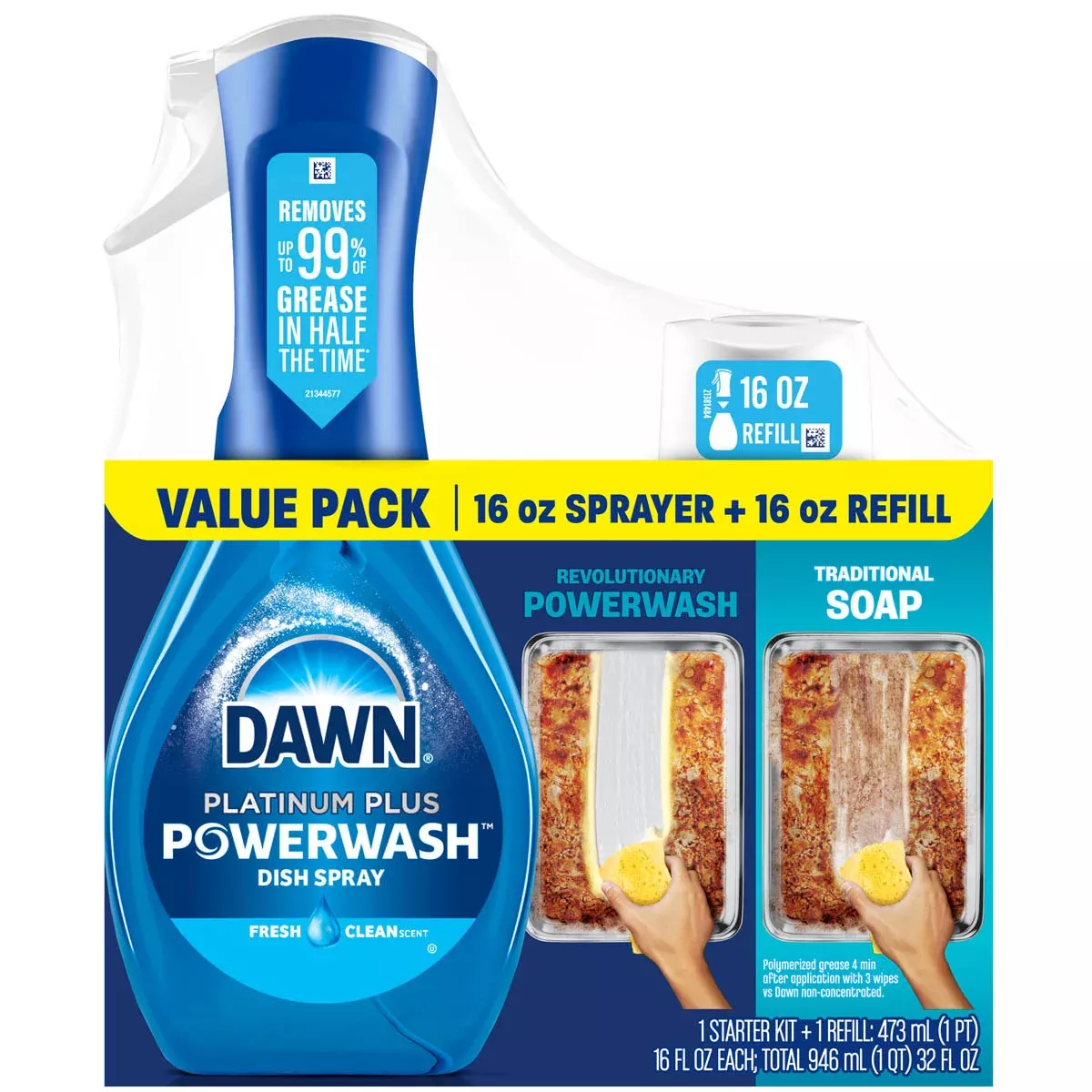 Dawn Powerwash Dish Spray Bundle, Fresh Clean