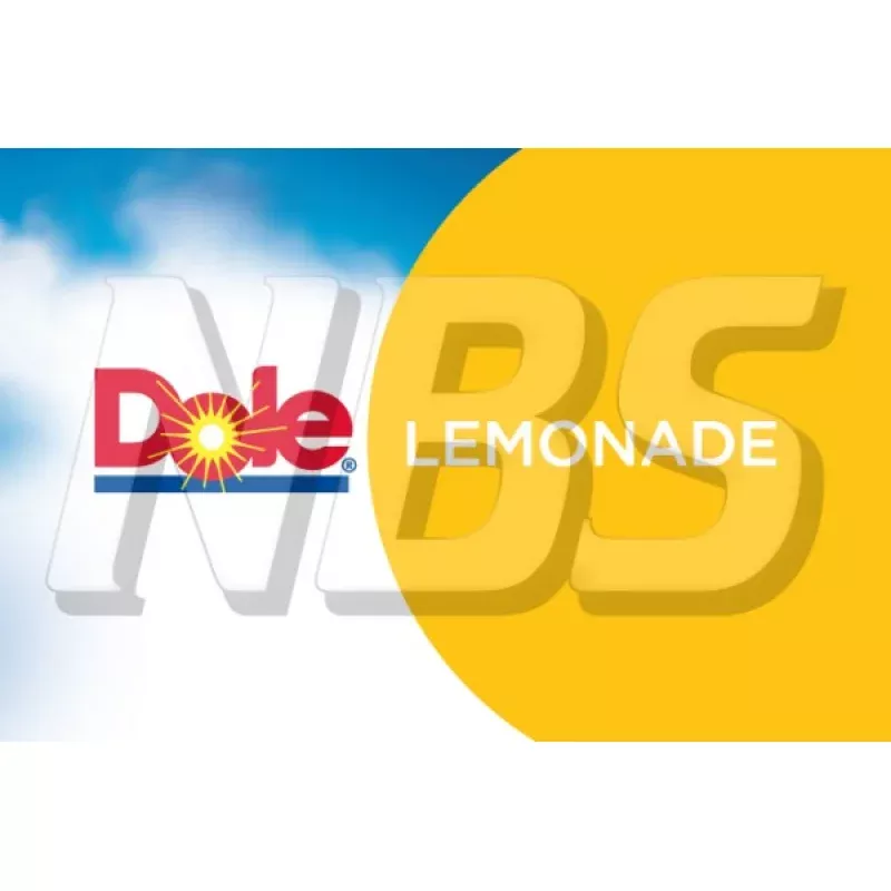 Dole Lemonade UF1 Back of Valve Decal