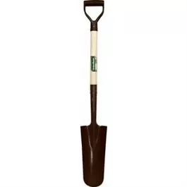 Drain Spade, D-Grip Wood Handle