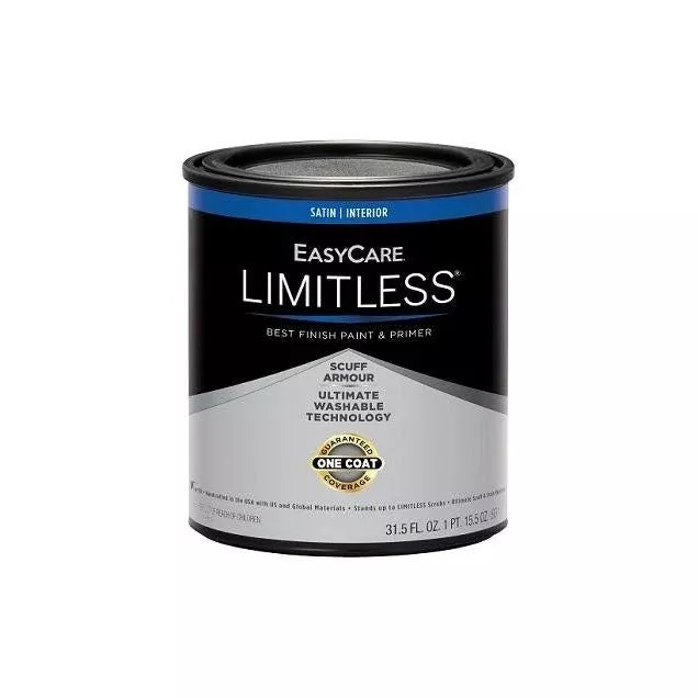 EasyCare Limitless Satin Acrylic Latex Interior Paint & Primer
