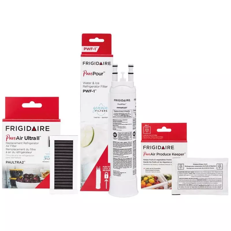 Electrolux Refrigerator Water/Air Replacement Filter With Produce Keeper Combo Kit