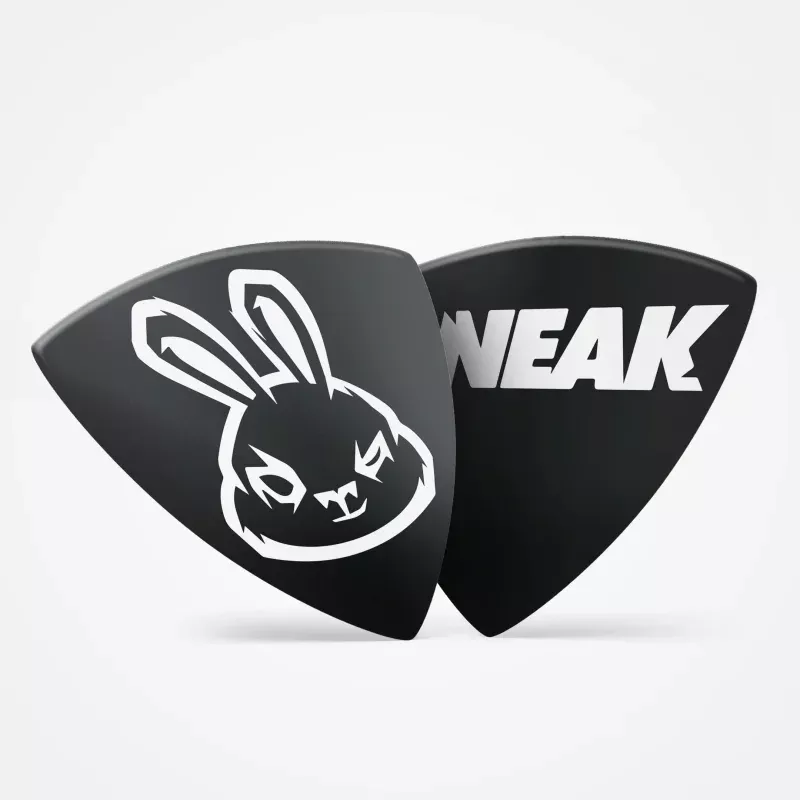 Elite Black Guitar Plectrum