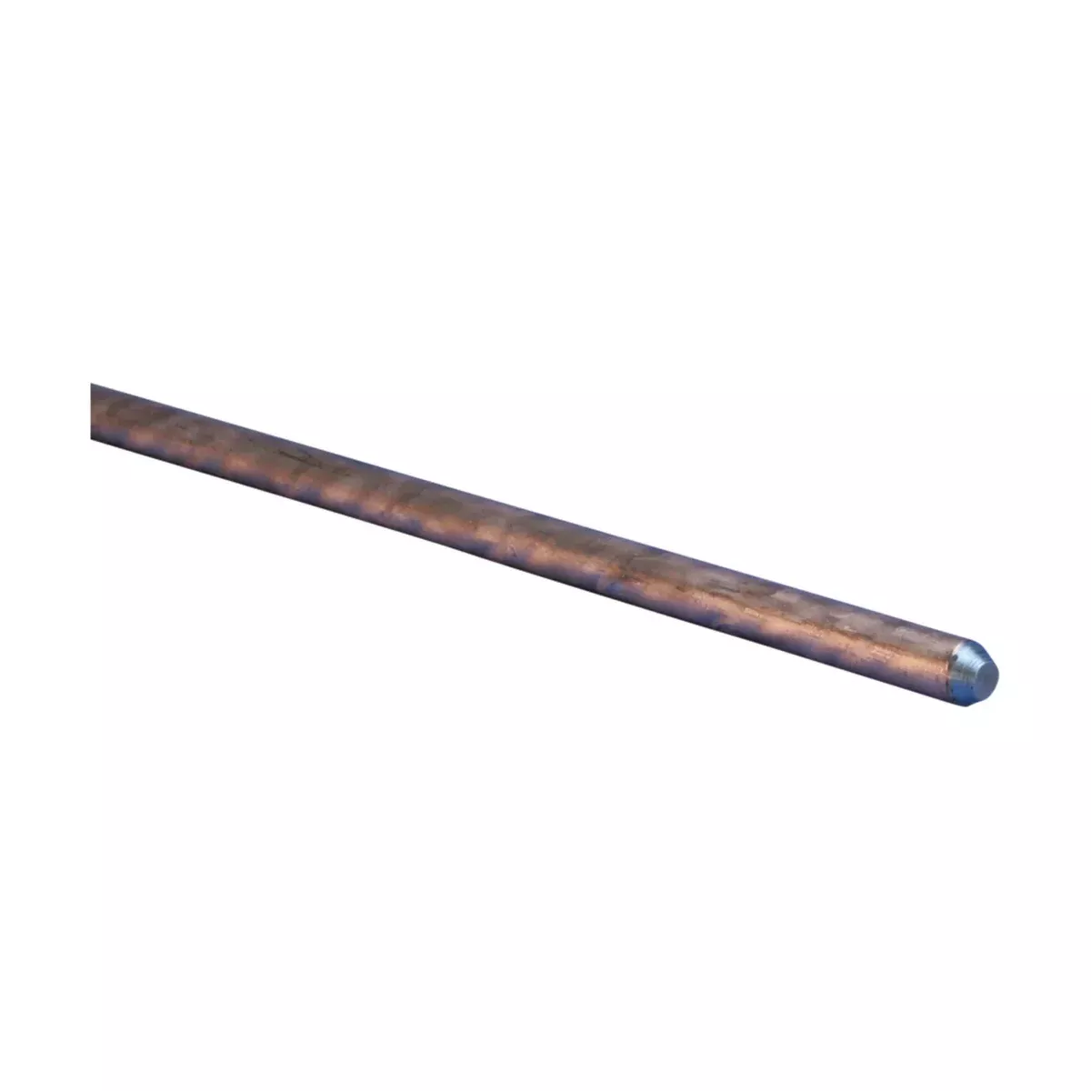 Erico Copper-Bonded Ground Rod, Pointed, 5/8" dia, 8'