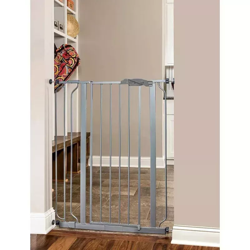 Extra Tall Easy Step Metal Walk Through Baby Gate