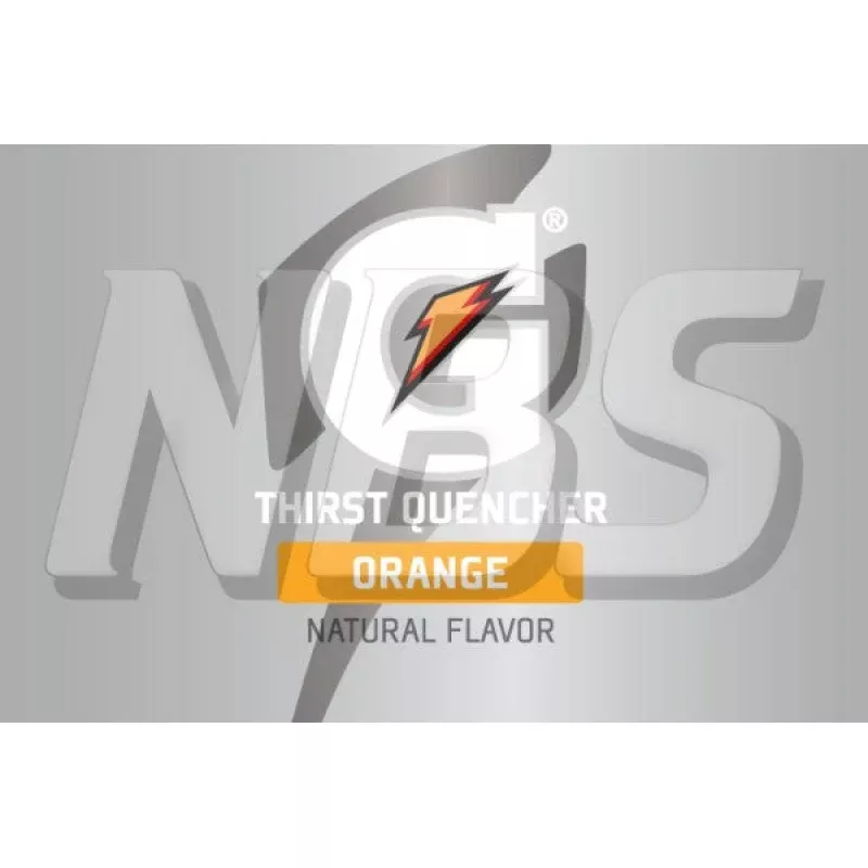 Gatorade Orange UF1 Back of Valve Decal