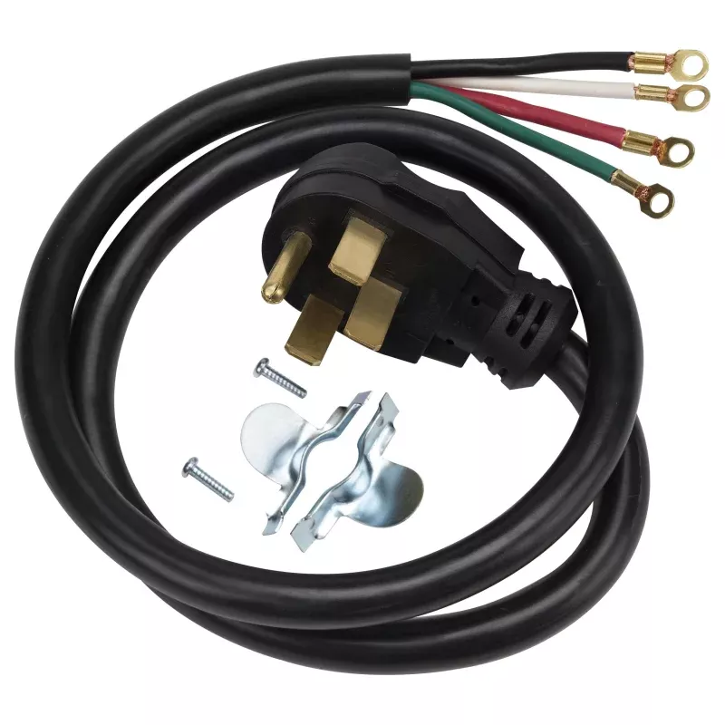 GE Range Power Cord Accessory (4 Prong, 4 Ft.)
