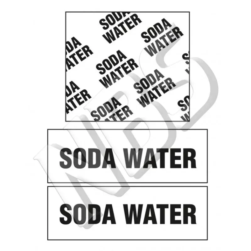Generic Soda Water BIB Marker