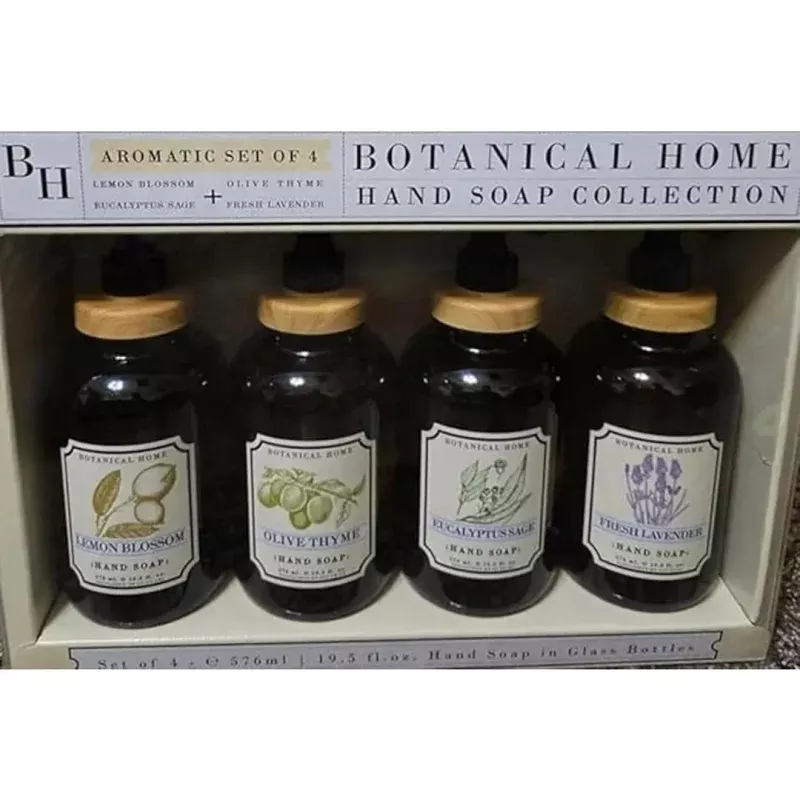 Hand Soap Collection Olive Thyme - Set of 4