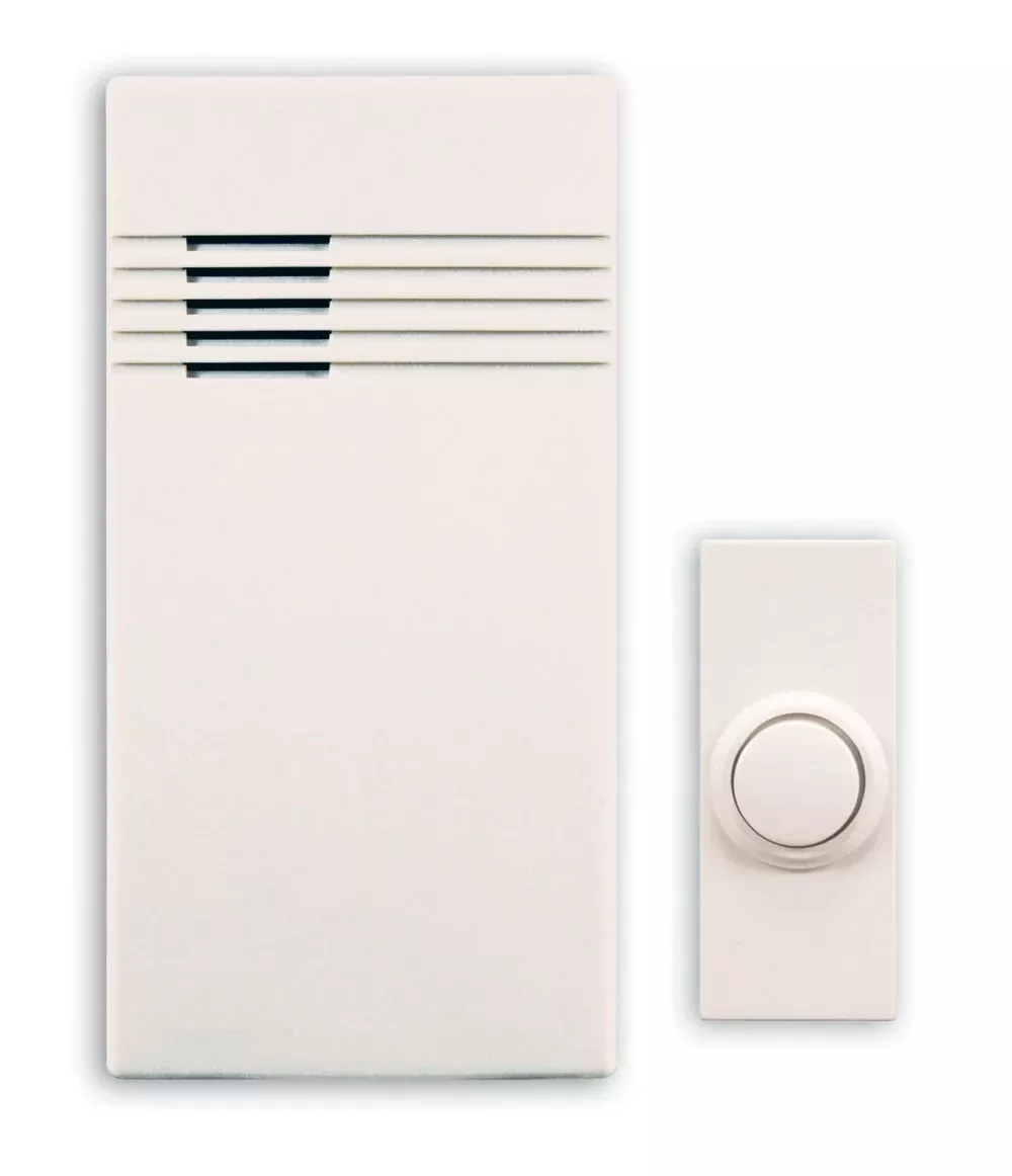 Heath Zenith 2-Note Melody Wireless Doorbell Kit 100' Range