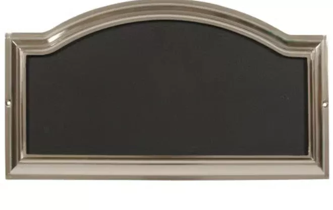Hillman Distinctions Address Plaque Nickel (9" x 16")