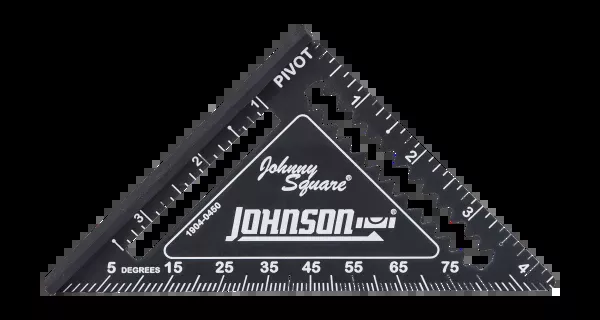 Johnson Level 4.5" Johnny Square Professional Easy-Read™ Finish Square