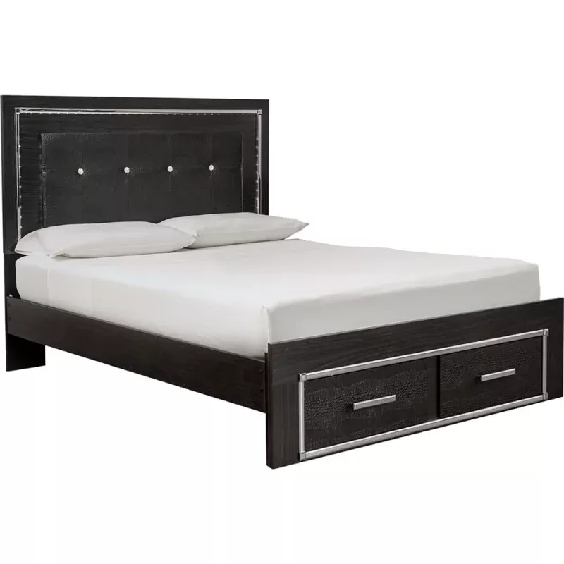 Kaydell King Bed Set with Storage Drawers
