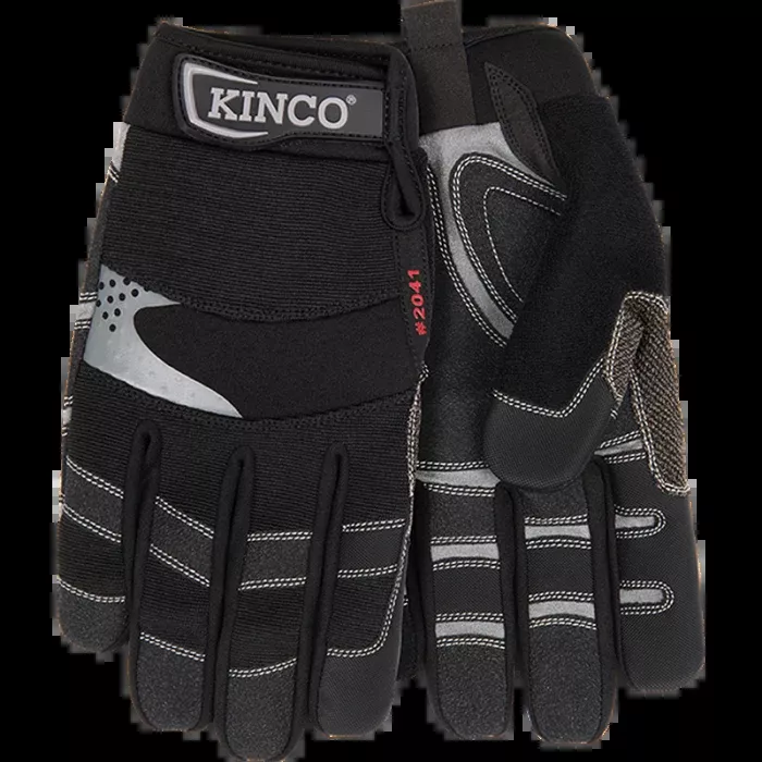 Kinco Kincopro™ General™ Synthetic With Pull-Strap Large, Black