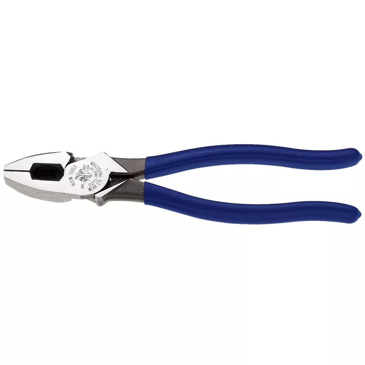 Klein 9-1/4 In. High-Leverage Fish Tape Pulling Linesman Pliers