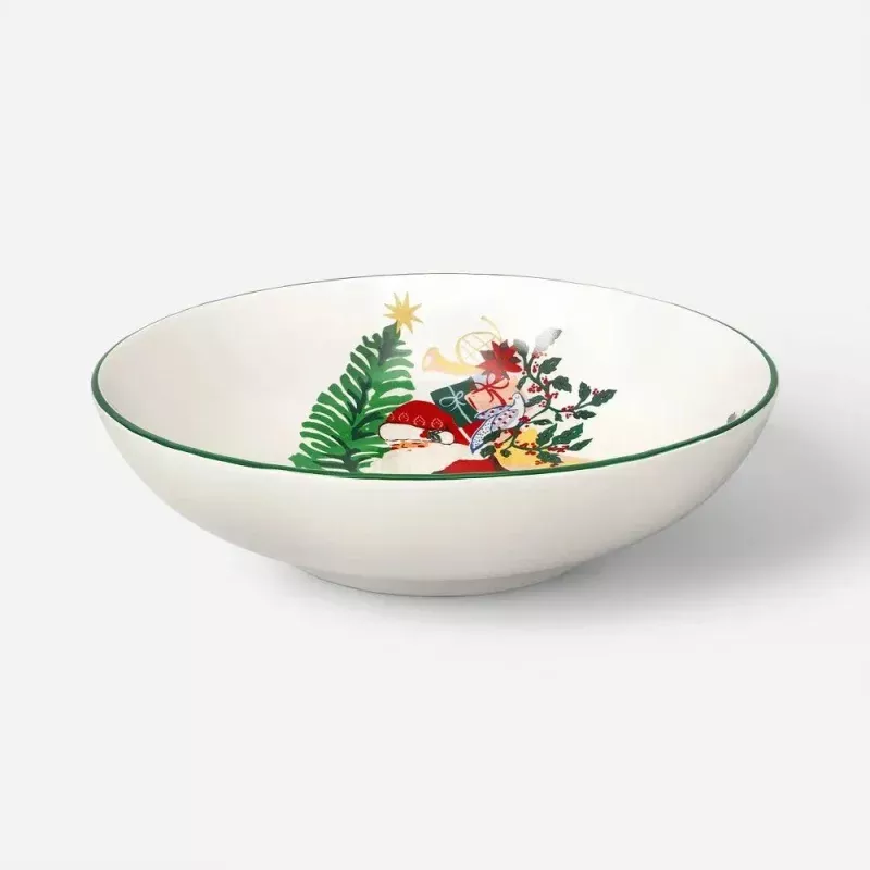 Large Santa Serving Bowl - Threshold