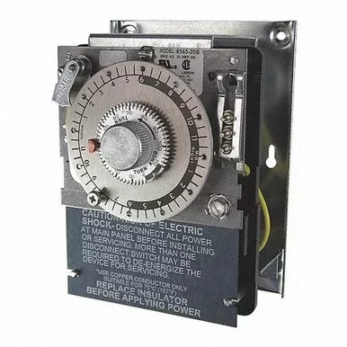 Mechanical Defrost Timer-208/240V AC-Temperature or Pressure Termination, Bracket Mounted