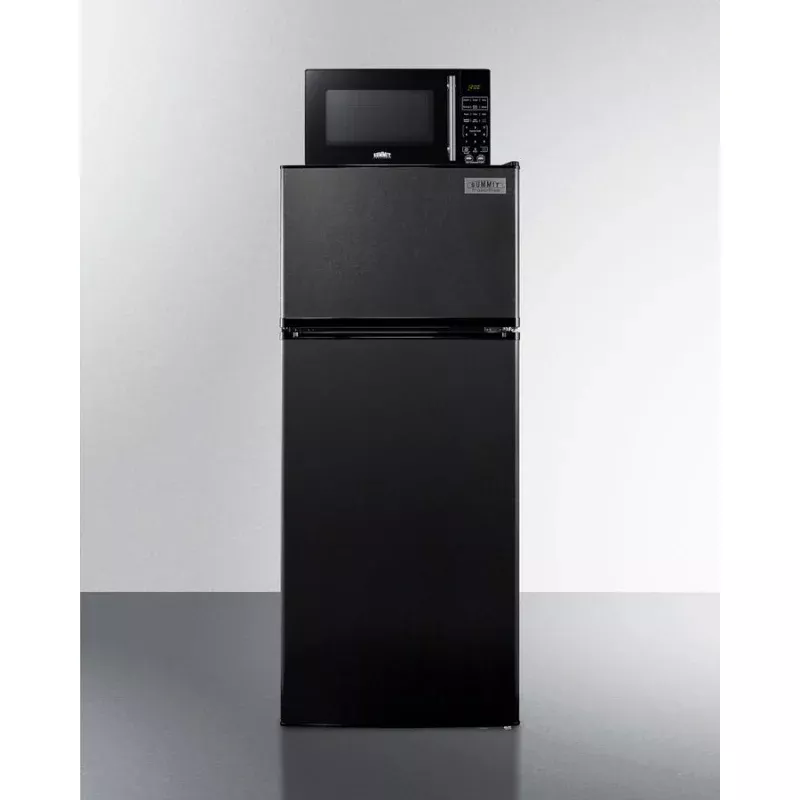 Microwave/refrigerator-freezer Combination With Allocator