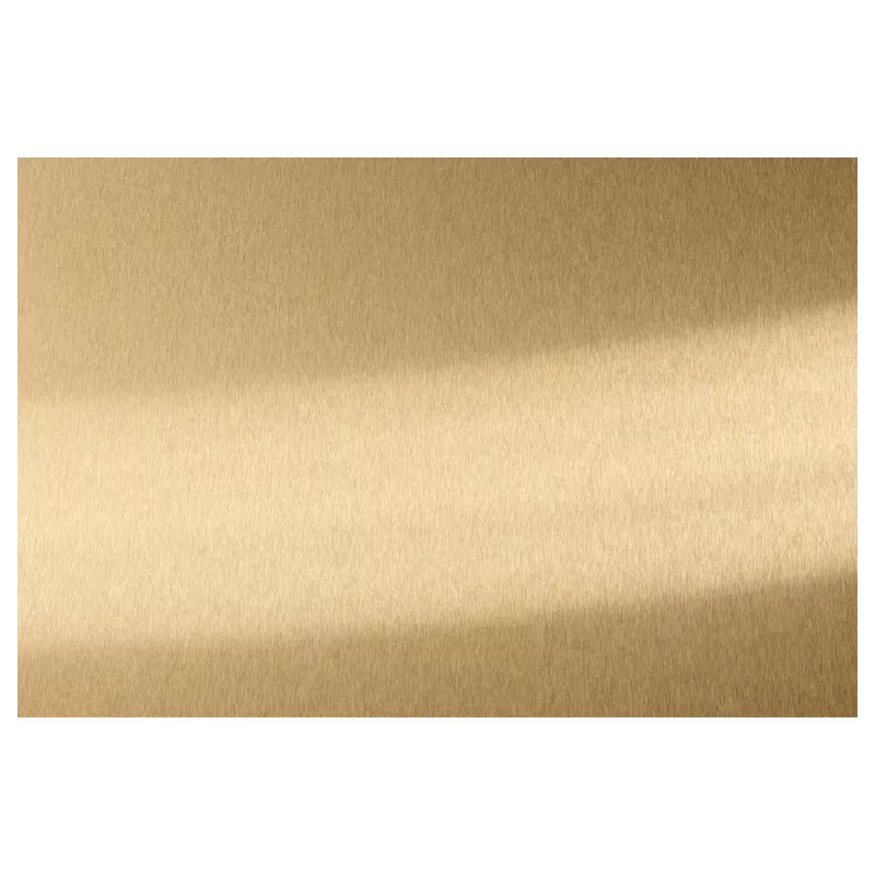 Monogram 36" Top Plate Brass Designer Collection