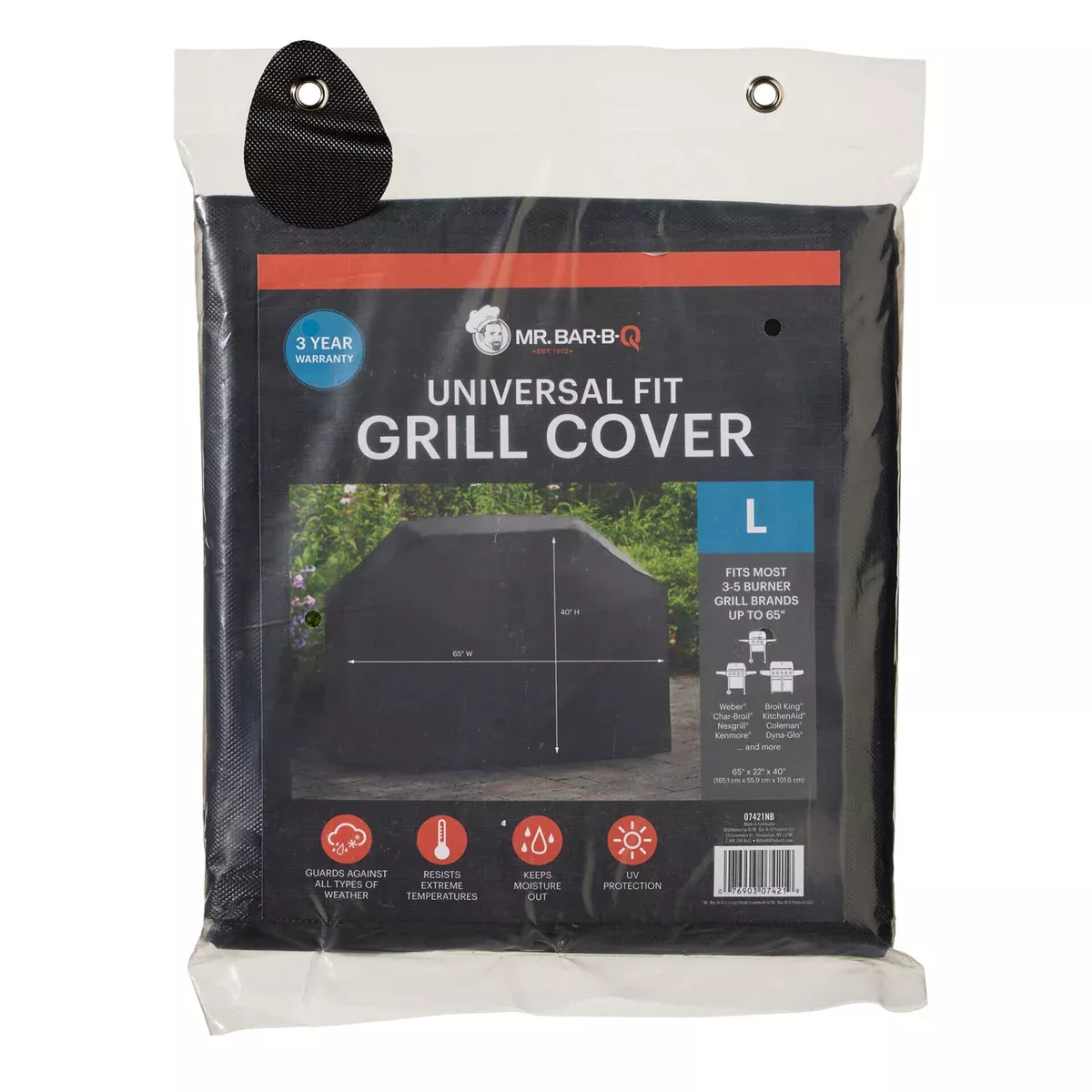 Mr. Bar-B-Q Large Universal Fit Grill Cover