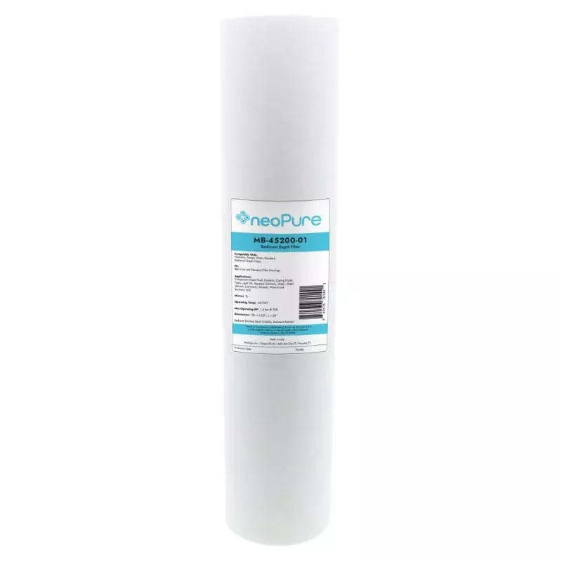 Neo-Pure 20" BB Graded Density Polypropylene Sediment Filter 25/1 mic