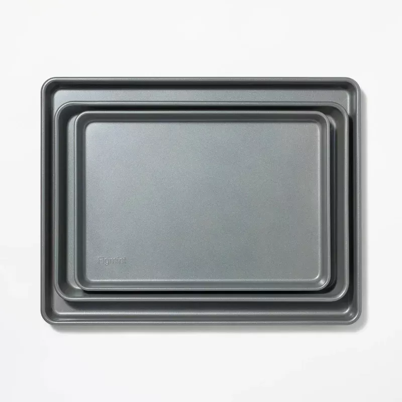 Nonstick Baking Sheet Set - Gray